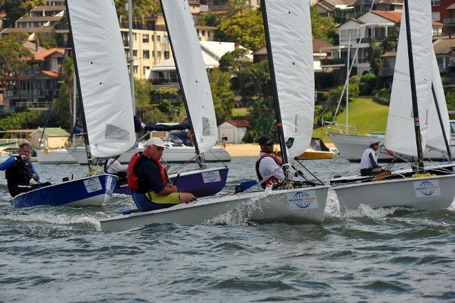 Can it get any closer - Henning Harders OK Dinghy Nationals © Bruce Kerridge